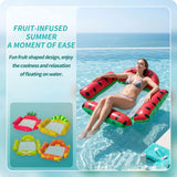 Mesh Inflatable Pool Float Lounger - Water Hammock for Adults & Kids
