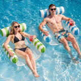 4-in-1 Inflatable Pool Hammock & Water Lounge Chair for Adults