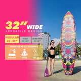 11'6" Inflatable Fishing Paddle Board - All-Around SUP