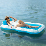 Oversized Floating Pool Lounger - Extra Thick Sunbathing Mat