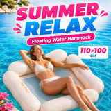Inflatable Water Hammock PVC Pool Float for Adults Beach & Lounging