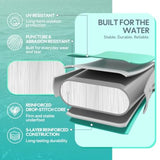 Inflatable Floating Dock PVC Water Island for Pool Lake & Beach