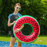 Fruit Inflatable Pool Float PVC Swimming Ring for Beach & Pool Parties