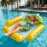 Inflatable Water Hammock Floating Pool Mattress for Summer Relaxation