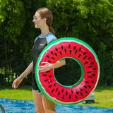 Fruit Inflatable Pool Float PVC Swimming Ring for Beach & Pool Parties