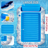 Oversized Floating Pool Lounger - Extra Thick Sunbathing Mat