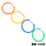 4-Pack Kids Underwater Diving Rings - PVC Pool Training Toys
