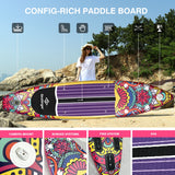 11'6" Inflatable Fishing Paddle Board - All-Around SUP