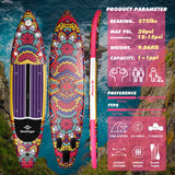 11'6" Inflatable Fishing Paddle Board - All-Around SUP