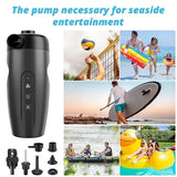 20PSI Electric SUP Pump Wireless Portable Air Inflator for Boats
