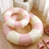 Donut Inflatable Pool Float - Durable PVC Swim Ring for Kids & Teens