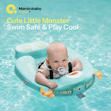 Mambobaby Air-Free Baby Pool Float with Sunshade for Infants 3-24M